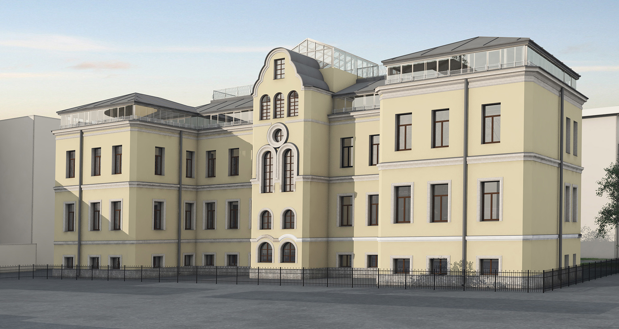 Реконструкция здания дирекции филиала 'Аэронавигация Северо-Запада'